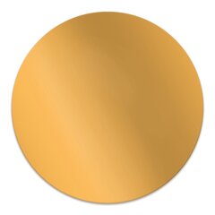 Apvalus kilimėlis po kėdę Decormat, Spalva geltona, 100 cm, įvairių spalvų kaina ir informacija | Biuro kėdės | pigu.lt