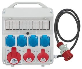 R-BOX 380R-13-P 2x16A/5P 1x32A/5P 4x230V 13S распределительное устройство - B.18.380-1P цена и информация | Выключатели, розетки | pigu.lt