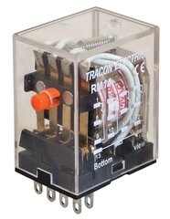 Miniatiūrinė relė RM14 4P 110V AC kaina ir informacija | Elektros jungikliai, rozetės | pigu.lt