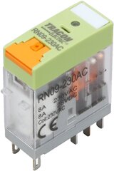 PCB RN09 2P 12V nuolatinės srovės relė kaina ir informacija | Elektros jungikliai, rozetės | pigu.lt