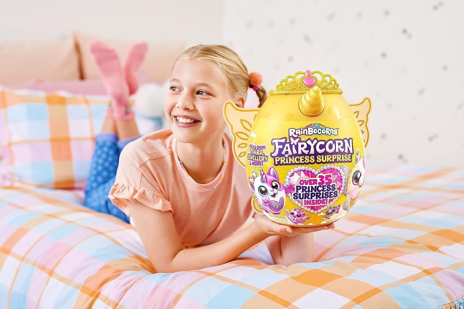 Rainbocorns Fairycorn Princess Surprise 9281 Series 6, kiškis цена и информация | Minkšti (pliušiniai) žaislai | pigu.lt