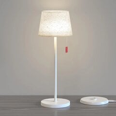 Светодиодная беспроводная настольная лампа Ggii, белая цена и информация | Настольные светильники | pigu.lt