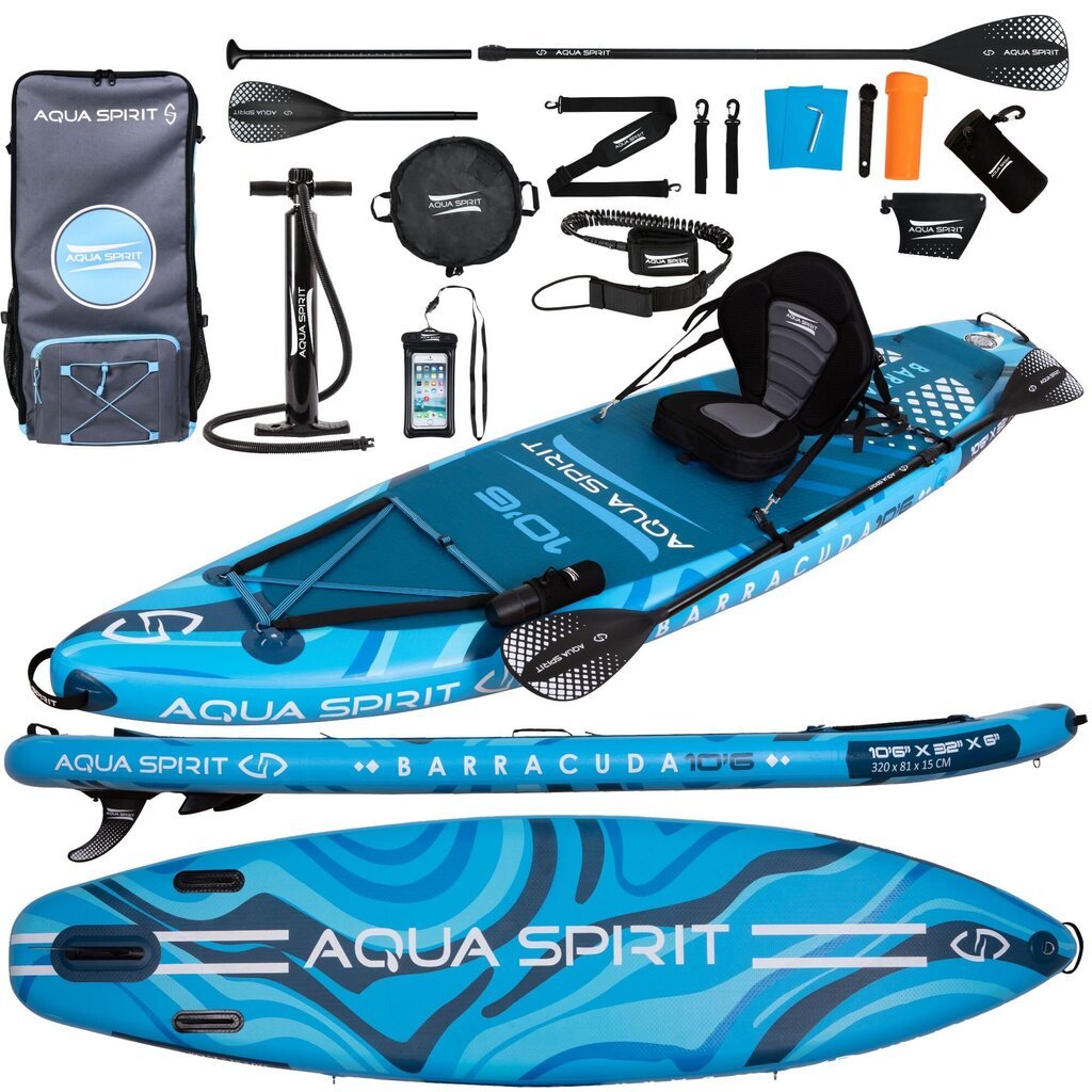 Irklentė Aqua Spirit 2024 kaina ir informacija | Irklentės, vandens slidės ir atrakcionai | pigu.lt