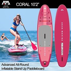 Irklentė Aqua Marina Coral цена и информация | SUP доски, водные лыжи, водные аттракционы | pigu.lt