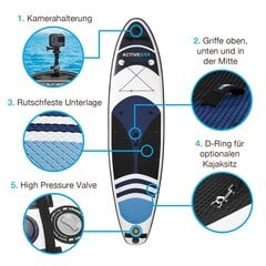 Irklentė Active Era 2in1 цена и информация | SUP доски, водные лыжи, водные аттракционы | pigu.lt