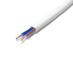 Elektrokabel 2x0,5mm, 1 m цена и информация | Кабели и провода | pigu.lt