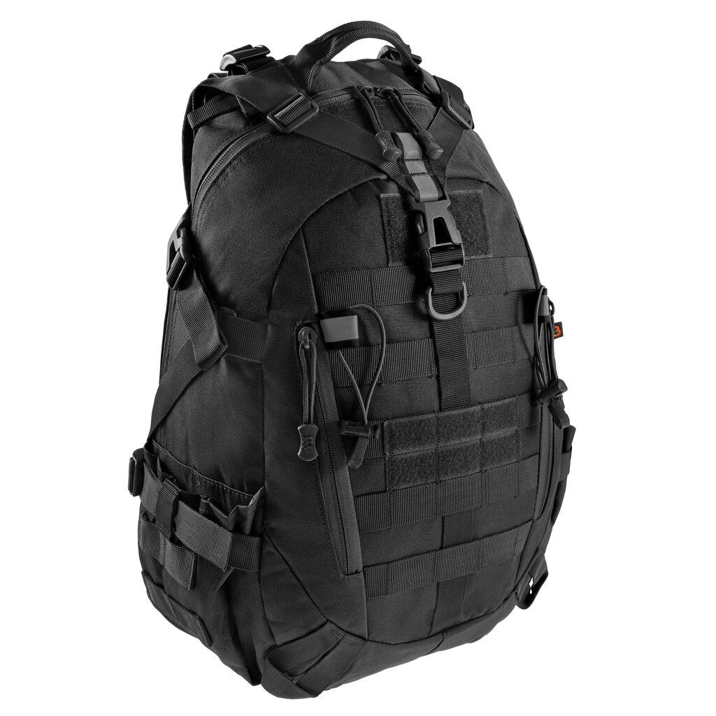 Turistinė kuprinė Badger Outdoor Spirit, 25 L, juoda цена и информация | Turistinės ir kelioninės kuprinės | pigu.lt