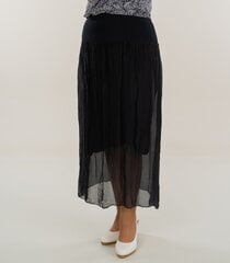Zabaione женская юбка CATHY SL*01, черный 4067218530770 цена и информация | Юбки | pigu.lt