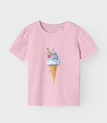 Name It детская футболка 13228438*01, розовый 5715512888705 цена и информация | Рубашки для девочек | pigu.lt