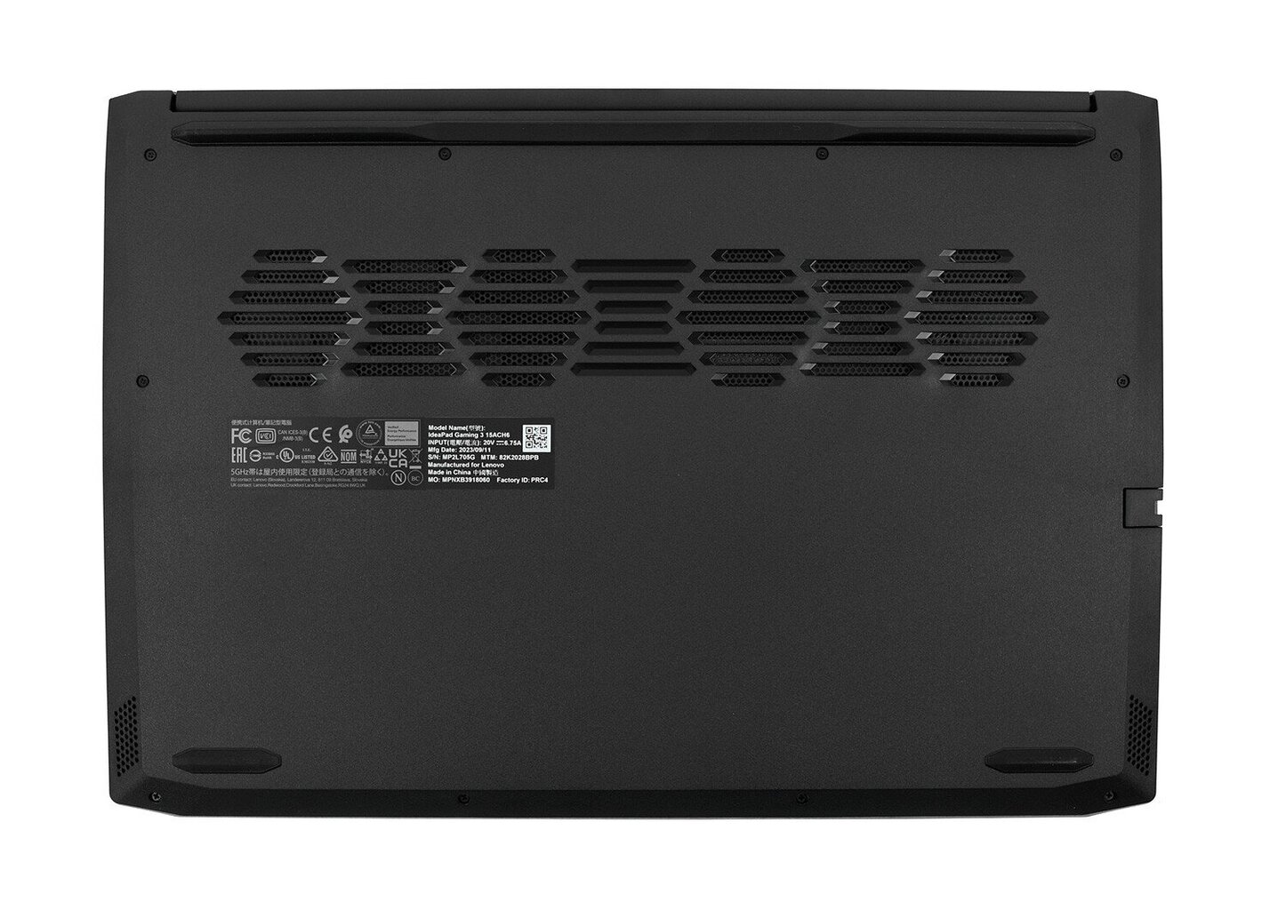 Lenovo Ideapad 3-15 Gaming (82K2028BPB|5M232) kaina ir informacija | Nešiojami kompiuteriai | pigu.lt