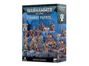 Набор миниатюр Warhammer. Combat Patrol: Adeptus Custodes, 73-01 цена и информация | Конструкторы и кубики | pigu.lt