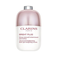 Осветляющая сыворотка для лица Clarins Bright Plus, 30 мл цена и информация | Сыворотки для лица, масла | pigu.lt