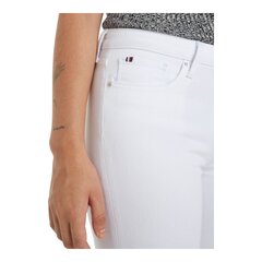 Tommy Hilfiger kelnės moterims 88366, baltos цена и информация | Женские брюки | pigu.lt