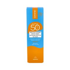 Apsauginis veido kremas nuo saulės Lirene Sun SPF 50, 40 ml kaina ir informacija | Kremai nuo saulės | pigu.lt