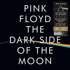 Vinilinė plokštelė LP Pink Floyd - The Dark Side Of The Moon, Picture Discs: UV Printed Art On Clear Vinyl, Limited Collector's Edition, 180g, 2023 Remaster, 50th Anniversary kaina ir informacija | Vinilinės plokštelės, CD, DVD | pigu.lt