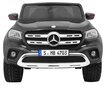 Dvivietis elektromobilis Mercedes Benz X-Class, juodas kaina ir informacija | Elektromobiliai vaikams | pigu.lt