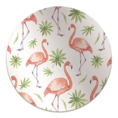 Apvalus kilimėlis po kėdę Decormat, Flamingo, 100 cm, įvairių spalvų kaina ir informacija | Biuro kėdės | pigu.lt