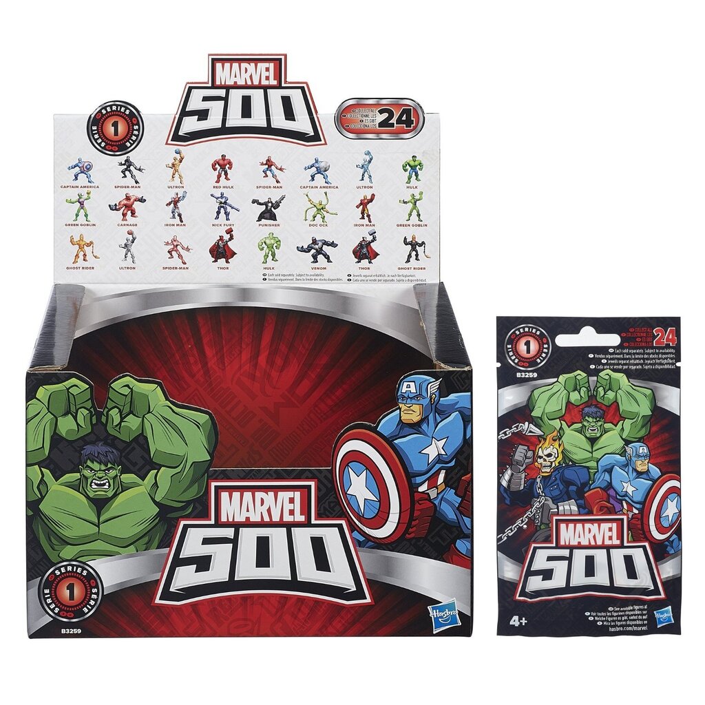 Keršytojų figūrėlė Hasbro Marvel Mini kaina ir informacija | Žaislai berniukams | pigu.lt