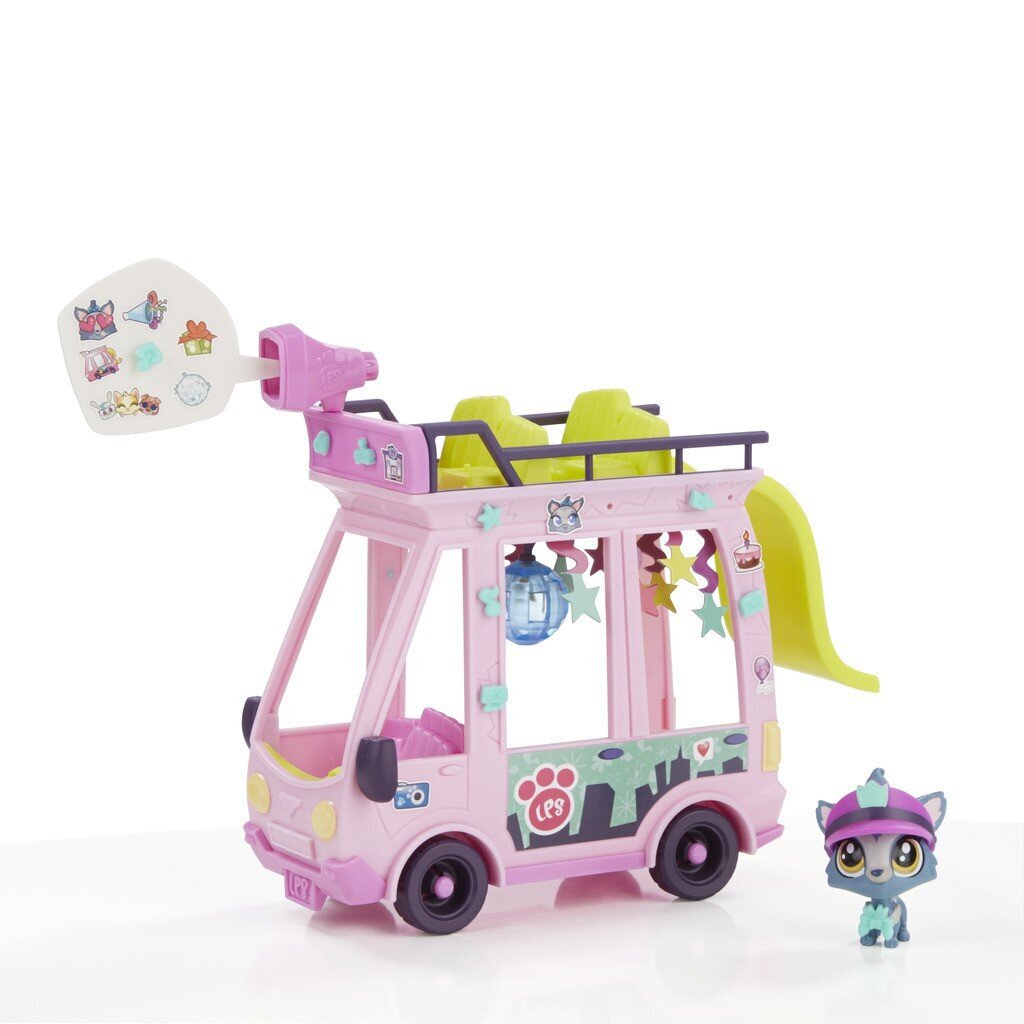 Mažųjų gyvūnėlių autobusiukas Littlest Pet Shop цена и информация | Žaislai mergaitėms | pigu.lt