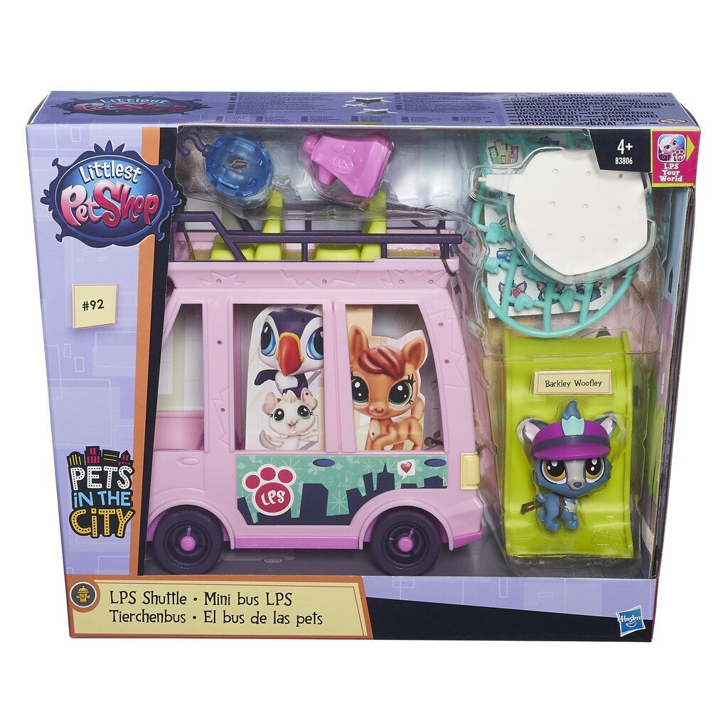 Mažųjų gyvūnėlių autobusiukas Littlest Pet Shop цена и информация | Žaislai mergaitėms | pigu.lt