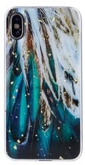 Fusion Gold Glam Feathers силиконовый чехол для Samsung A556 Galaxy A55 5G цена и информация | Чехлы для телефонов | pigu.lt