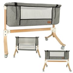 Prekė su pažeista pakuote. Laisvai pastatoma lovelė ir lovos pailginimas 2in1 RoGer Baby Wooden Crib kaina ir informacija | Prekės kūdikiams ir vaikų apranga su pažeista pakuote | pigu.lt