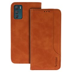 Wonder Prime Case for Motorola Moto G42 brown цена и информация | Чехлы для телефонов | pigu.lt