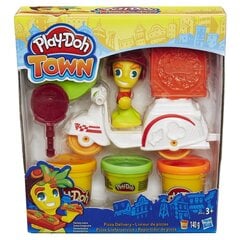 Набор пластилина «Доставка пиццы» Play-Doh Town  цена и информация | Развивающие игрушки | pigu.lt