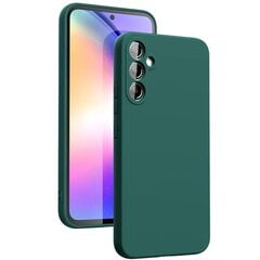 Fusion soft matte силиконовый чехол для Samsung A356 Galaxy A35 5G темно зеленый цена и информация | Чехлы для телефонов | pigu.lt