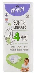 Sauskelnės Bella Baby Happy Maxi 4 (8-14kg), 44 vnt. kaina ir informacija | Sauskelnės | pigu.lt