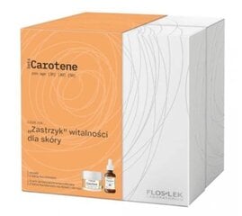 Rinkinys FlosLek Beta Caroten PRO Age: veido aliejus, 30 ml + veido kremas, 50 ml kaina ir informacija | Veido aliejai, serumai | pigu.lt