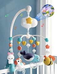 Vaikų karuselė su muzika ir šviesomis Vivakids AFF12 kaina ir informacija | Žaislai kūdikiams | pigu.lt