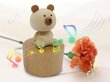 Medinė muzikinė dėžutė Teddy Bear Harmony Hill's AFF24 цена и информация | Lavinamieji žaislai | pigu.lt