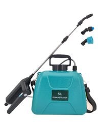 Аккумуляторный рюкзак-распылитель Power Spraye, 5 л цена и информация | Садовые инструменты | pigu.lt