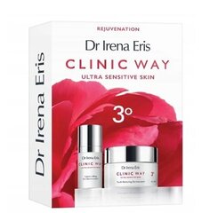 Veido priežiūros rinkinys Dr Irena Eris Clinic Way 3° Rejuvenation moterims: veido kremas SPF20 50 ml + paakių kremas 15 ml kaina ir informacija | Veido kremai | pigu.lt