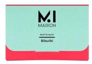 Veido riebalų perteklių sugeriantys lapeliai Marion Mattifying Blotting Papers, 50 vnt. kaina ir informacija | Makiažo pagrindai, pudros | pigu.lt