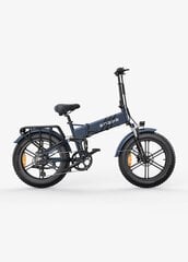 Elektrinis dviratis Engwe Engine Pro 2.0, 20", mėlynas kaina ir informacija | Elektriniai dviračiai | pigu.lt