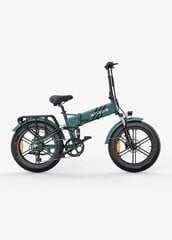 Elektrinis dviratis Engwe Engine Pro 2.0, 20", žalias kaina ir informacija | Elektriniai dviračiai | pigu.lt