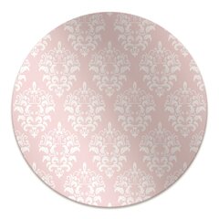 Apvalus kilimėlis po kėdę Decormat, Rožinė damask, 100 cm, įvairių spalvų цена и информация | Офисные кресла | pigu.lt