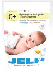 Jelp 0+ skalbimo kapsulės, 15 vnt. kaina ir informacija | Skalbimo priemonės | pigu.lt