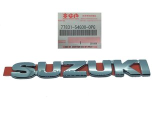 Emblema su užrašu Suzuki 77831-81A10-0PG, 1 vnt. цена и информация | Автопринадлежности | pigu.lt