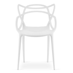 Prekė su pažeidimu. 3-ių kėdžių komplektas Kato, baltas kaina ir informacija | Nenurodyta Išparduotuvė | pigu.lt