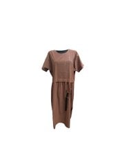 Женское платье BABUGUL 1083, коричневое цена и информация | Платья | pigu.lt
