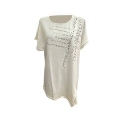 Белая толстовка с вырезами на плечах и бантиками цена и информация | Женские блузки, рубашки | pigu.lt