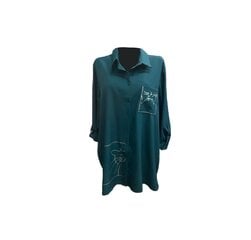 Женская рубашка KIMS 63, зеленая цена и информация | Женские блузки, рубашки | pigu.lt