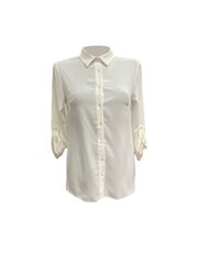 Marškiniai moterims Catania, balti kaina ir informacija | Palaidinės, marškiniai moterims | pigu.lt