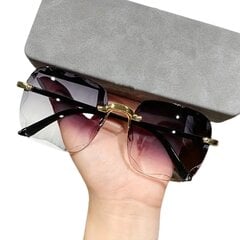 Прямоугольные стильные солнечные очки для женщин. цена и информация | Женские солнцезащитные очки, неоновые розовые | pigu.lt