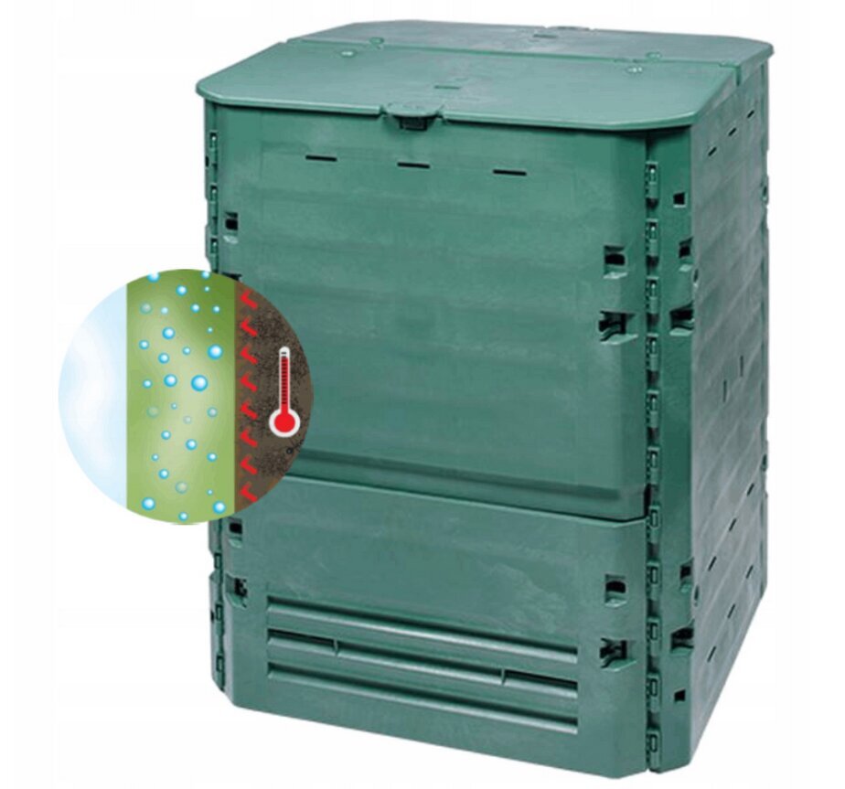 Komposteris Graf, 600l kaina ir informacija | Komposto dėžės, lauko konteineriai | pigu.lt