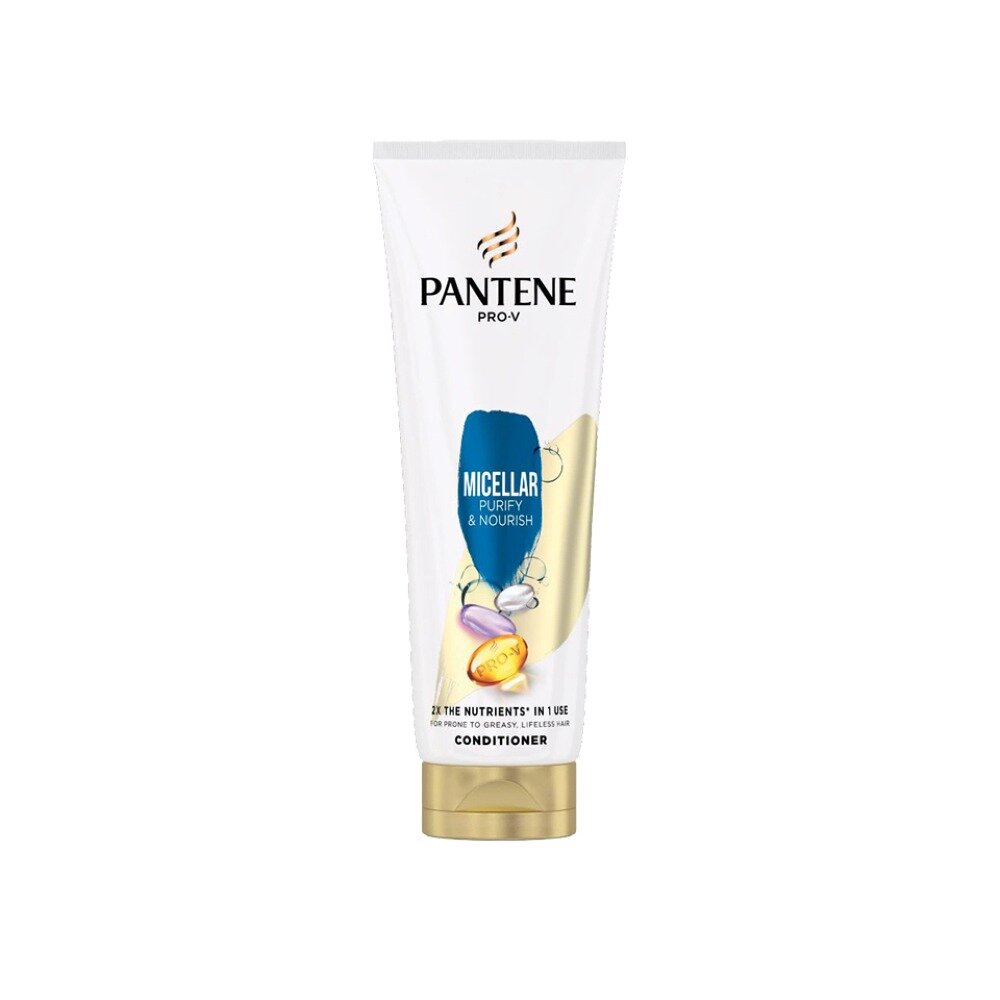 Plaukų kondicionierius Pantene Pro V Micellar Purify, 200 ml цена и информация | Balzamai, kondicionieriai | pigu.lt