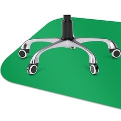 Apsauginis grindų kilimėlis Decormat Žalia žalia spalva, 100x70 cm, įvairių spalvų kaina ir informacija | Biuro kėdės | pigu.lt